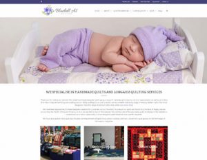 Bluebell A1 Quilting website design