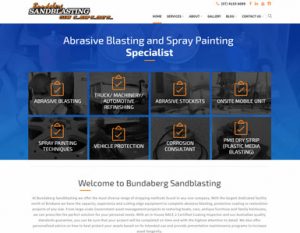 Bundaberg Sandblasting - website