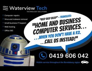 Waterview Tech - Magazine Advert Design