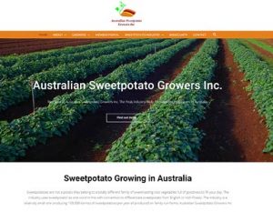 Australian Sweetpotato Growers Inc - website